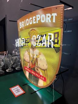 Bridgeport "Hop Czar" Lighted Sign