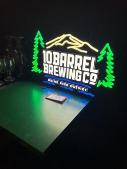 10 Barrel Brewing Co Lighted LED Sign