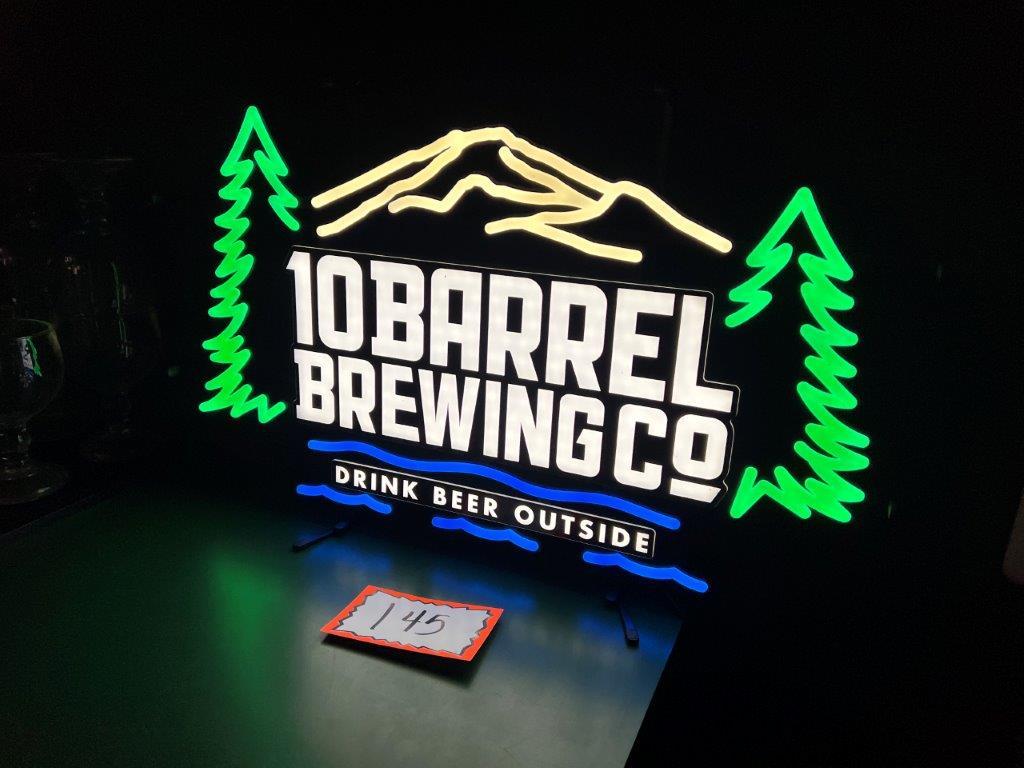 10 Barrel Brewing Co Lighted LED Sign