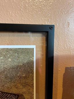 Framed "Star Trek" and "Battlestar" Wall Art