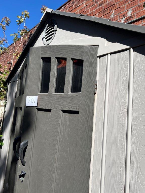 Lifetime "Arched Doors" Storage Shed