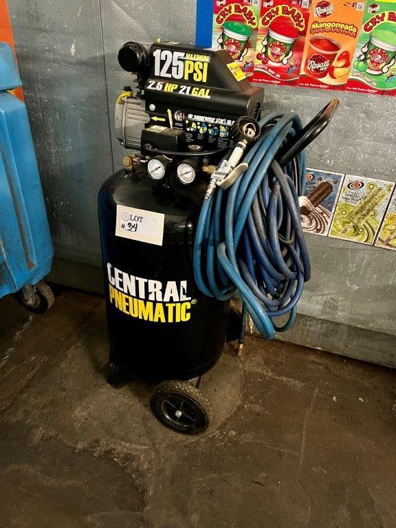 Central Pneumatic Air Compressor