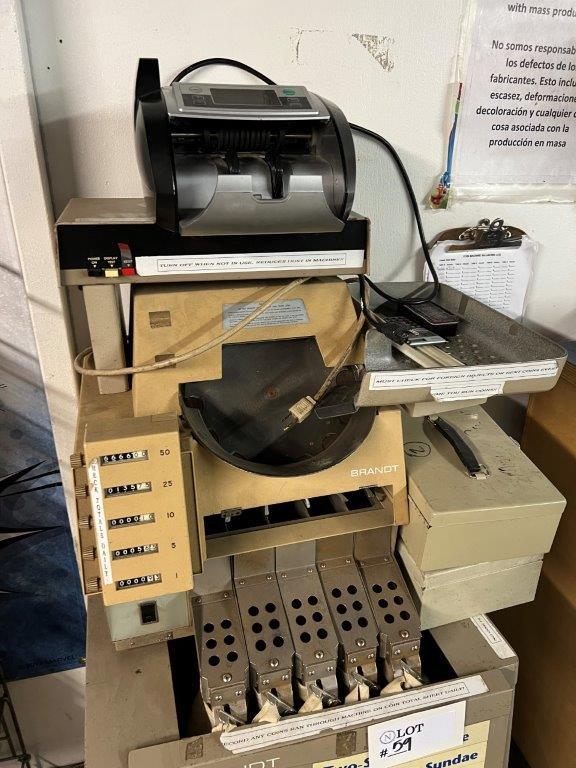 Brandt Coin Counter Sorter