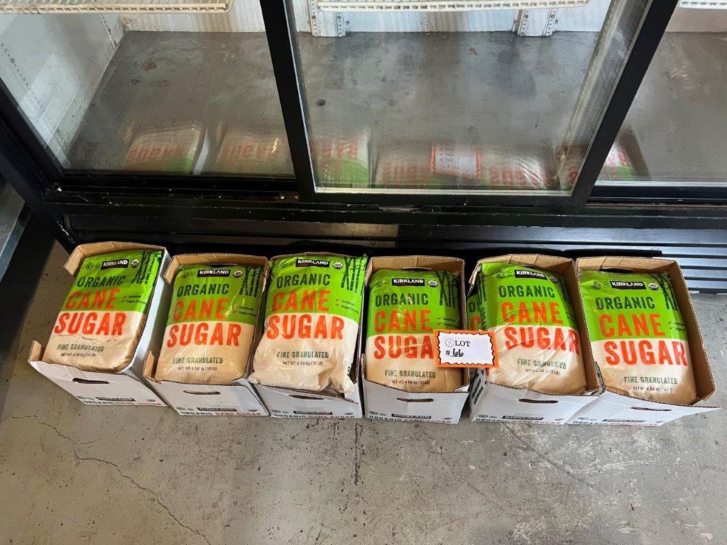 Multiple 10 Pound Bags of Kirkland Organic Cane Sugar