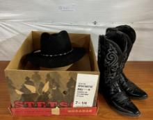 Stetson Diamond Jim 7.25 "Gun Club" Hat with Box