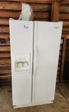 Whirlpool "Gold" Side by Side Refrigerator Freezer