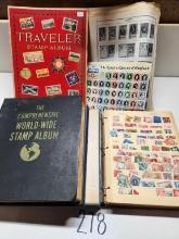 Stamp Collectors Traveler Stamp Album,