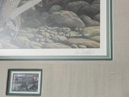 Limited Edition "trout In Woody Stream"