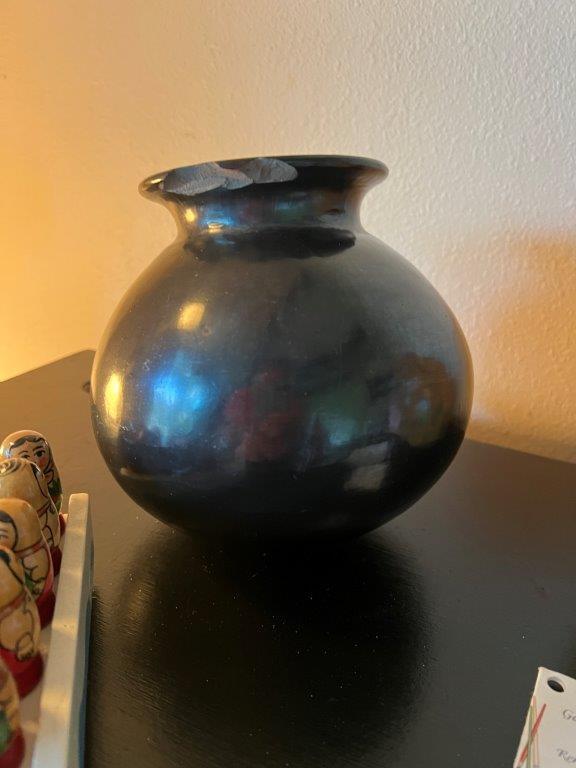 1999 Reni Schaeffer Ooak Gourd Fairy Vase