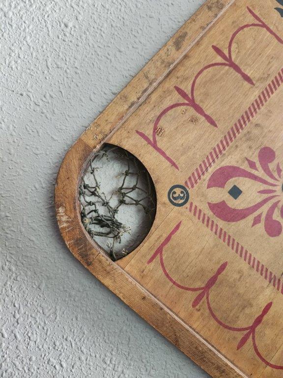 Vintage Carrom Style Game Board