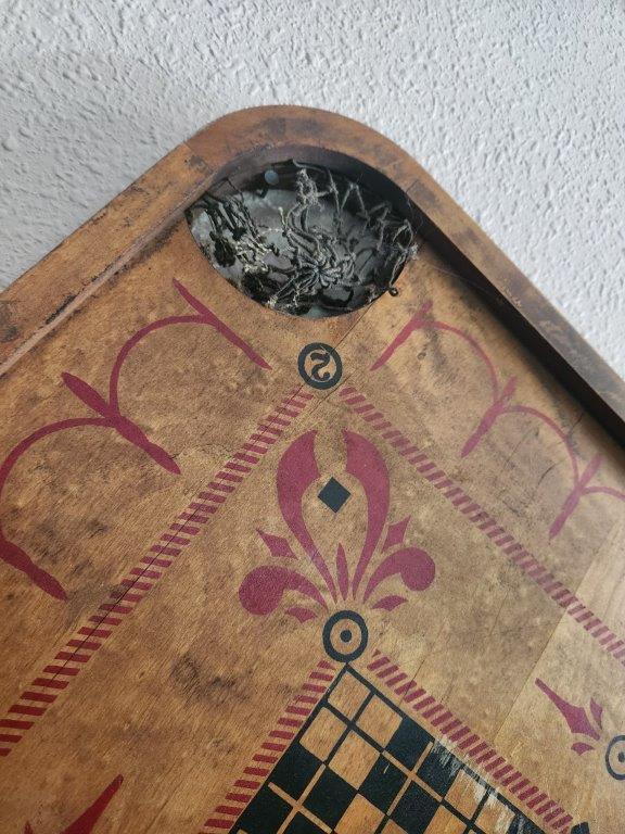 Vintage Carrom Style Game Board