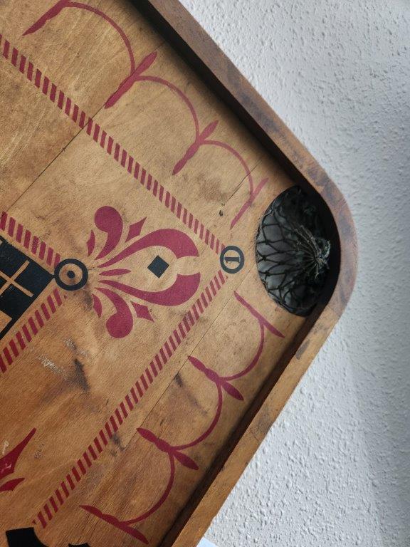 Vintage Carrom Style Game Board