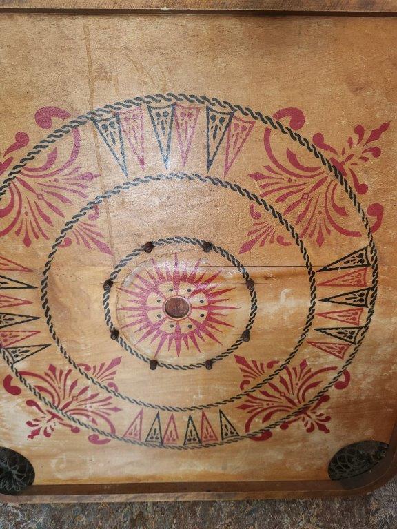 Vintage Carrom Style Game Board