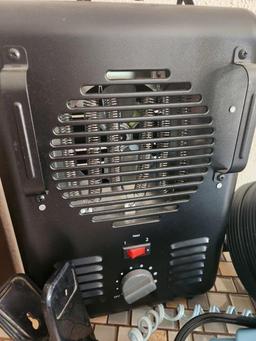 Fan Forced Type Utility Space Heater And Fans