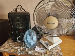 Fan Forced Type Utility Space Heater And Fans