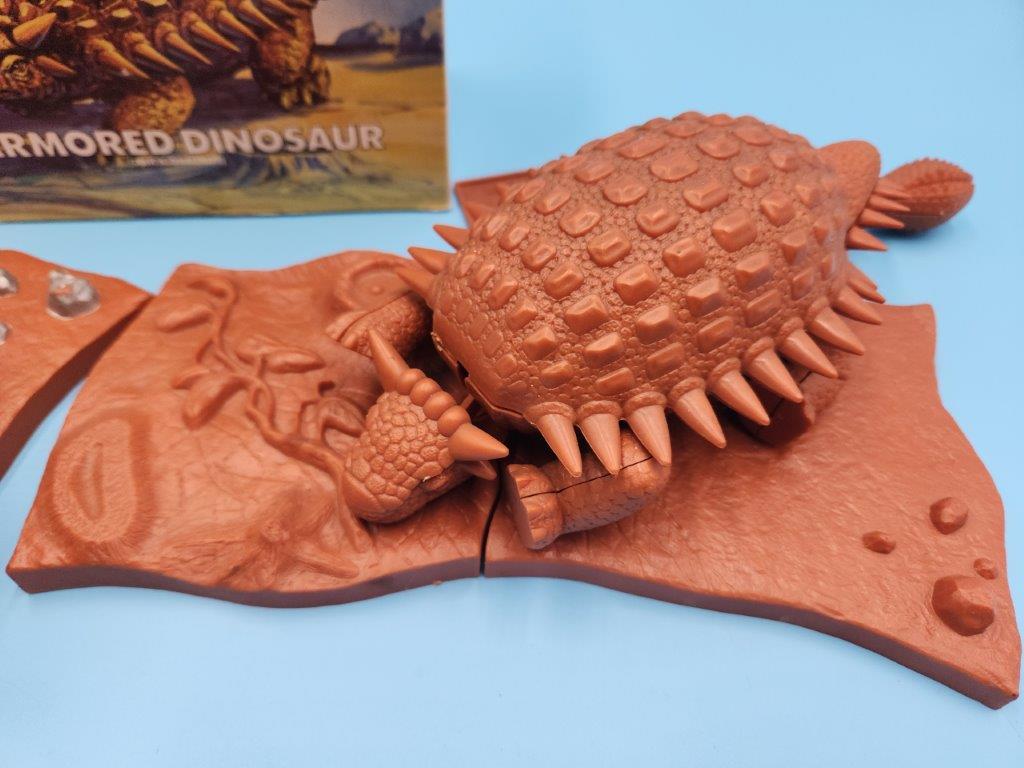 One Orig Box Trio Aurora Prehistoric Scenes