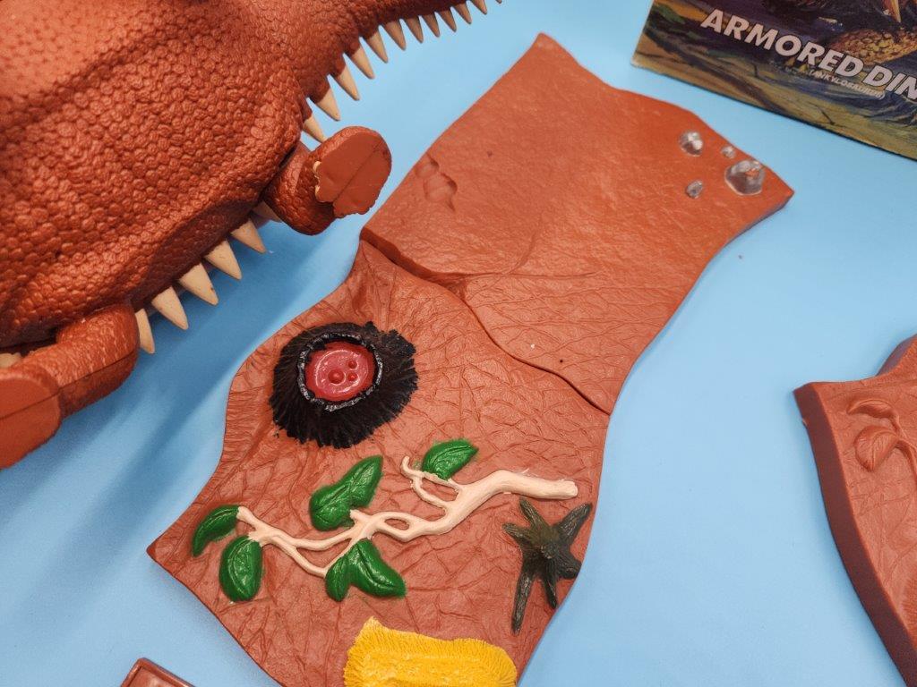 One Orig Box Trio Aurora Prehistoric Scenes