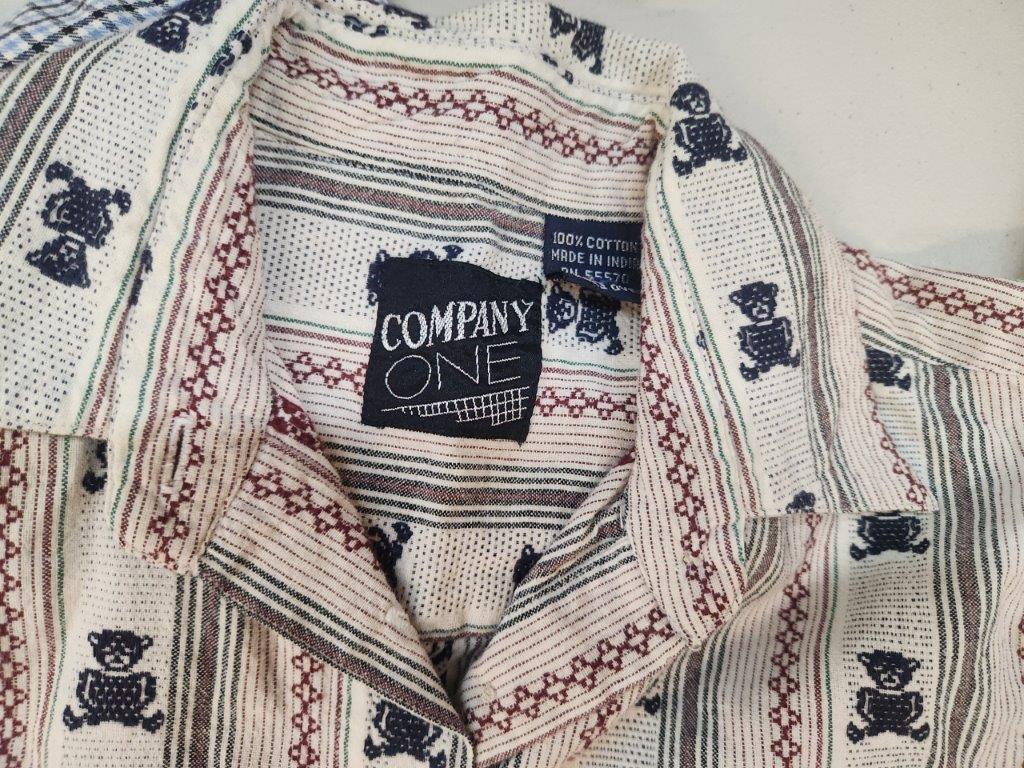 A Rainbow of Plaid and Stripe Print Shirts with