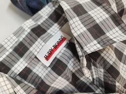 A Rainbow of Plaid and Stripe Print Shirts with