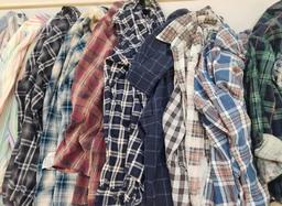 A Rainbow of Plaid and Stripe Print Shirts with
