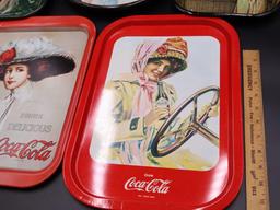 Collection Coca Cola advertising Serving Trays