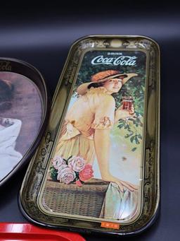 Collection Coca Cola advertising Serving Trays