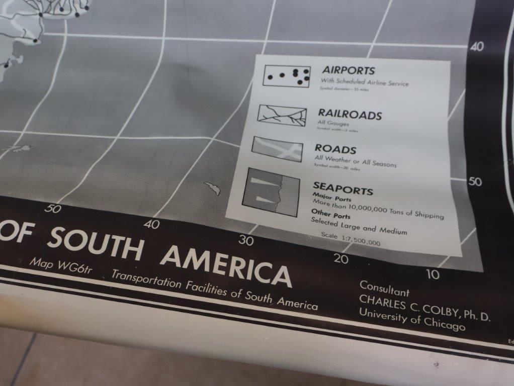Denoyer Geppert World Geography Series Map of South America