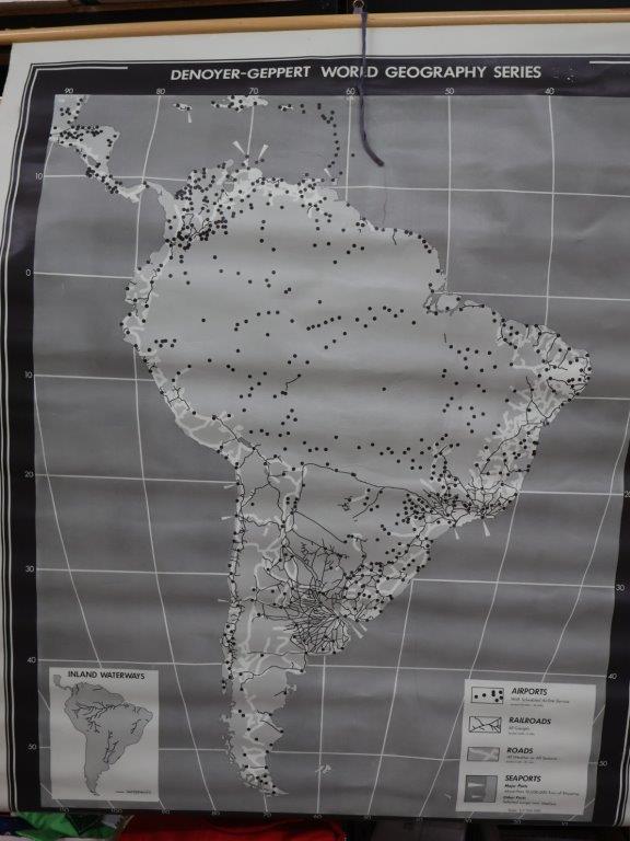 Denoyer Geppert World Geography Series Map of South America
