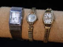 Vintage Helbros Diamond Wind Up Watch