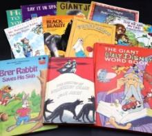 1971 Golden Book "Giant Walt Disney Word Book"