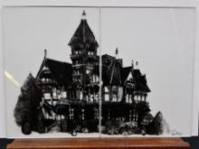Vintage Glass Art 2 Panels