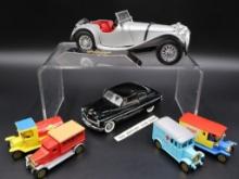 Burago diecast Model 1937 Jaguar SS100, and more