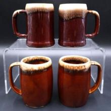 Vintage Hull and McCoy Ceramic Coffee Mugs