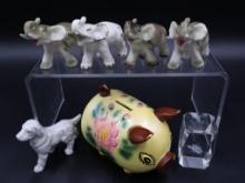 Vintage Ceramaster Japan Piggy Bank