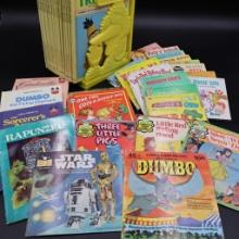 Star Wars Read Along Book Records and Kid Books