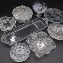 Anchor Hocking Spiderweb Old Cafe Candy Dish