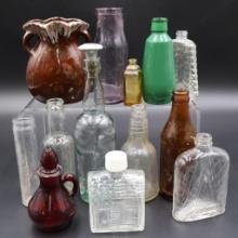 Collection of Antique and Vintage Bottles