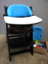 Keekaroo Height Right High Chair with Plastic Tray Cover