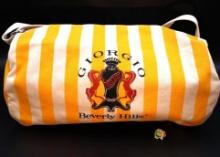 Vintage Giorgio Beverly Hills Barrel Tote, never used