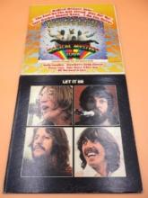 Two Vintage Beatles Albums, Magical Mystery Tour and Let It Be