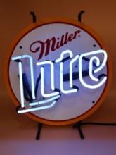 Neon Miller Lite Sign