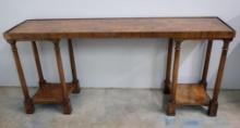 Vintage Long Console Sofa/Entry Table