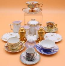 Collection of Tea and Tea Service Dishes