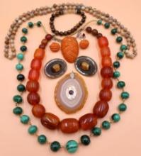 Collection of Natural Costume Jewelry