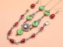 Silver Natural Stone Jewelry