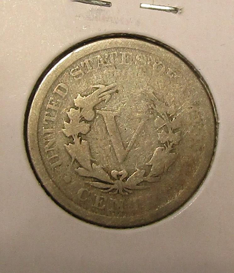 1889 LIBERTY NICKEL GOOD