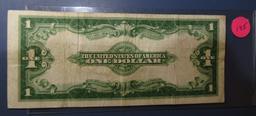 1923 $1.00 SILVER CERTIFICATE NOTE VF