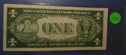 1935-A $1.00 AFRICA SILVER CERTIFICATE NOTE XF/AU