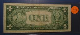 1935-G $1.00 SILVER CERTIFICATE NOTE VF