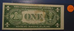 1935-E $1.00 SILVER CERTIFICATE NOTE FINE